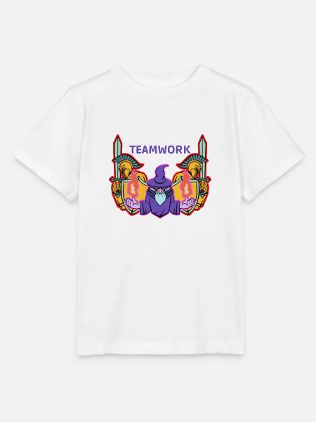 TEAMWORK - Stanley/Stella Kinder T-Shirt MINI CREATOR - Weiß