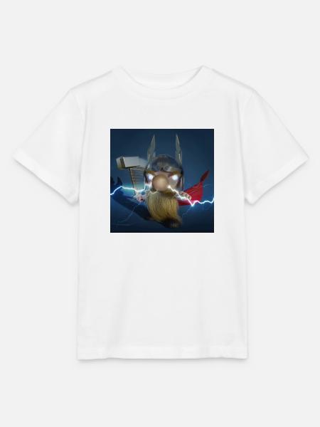 XList Wikingergott Thor - Stanley/Stella Kinder T-Shirt MINI CREATOR - Weiß