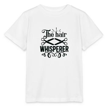 The hair whisperer - Stanley/Stella MINI CREATOR Kids’ T-Shirt - white - Front - Maike (125cm)