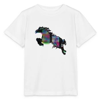 Horse - Stanley/Stella MINI CREATOR Kids’ T-Shirt - white - Front - Maike (125cm)