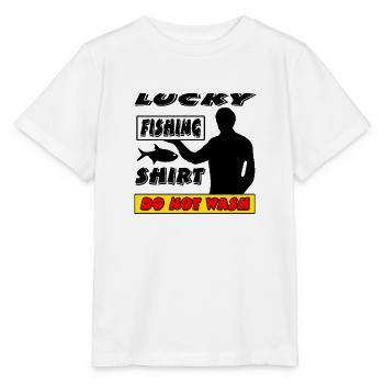 Angling - Stanley/Stella MINI CREATOR Kids’ T-Shirt - white - Front - Maike (125cm)
