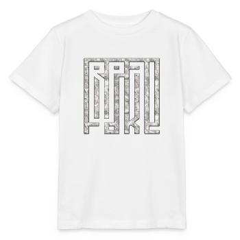 penser fausses pensées positives méditation heureuse - T-shirt bio MINI CREATOR Stanley/Stella Enfant - blanc - Devant - Maike (125cm)