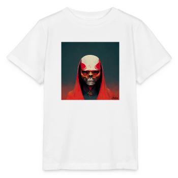 the red demon - T-shirt bio MINI CREATOR Stanley/Stella Enfant - blanc - Devant - Maike (125cm)