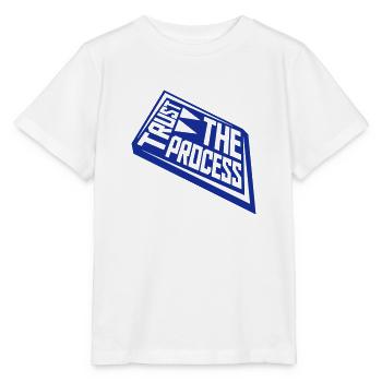 faire confiance au processus Devis - T-shirt bio MINI CREATOR Stanley/Stella Enfant - blanc - Devant - Maike (125cm)