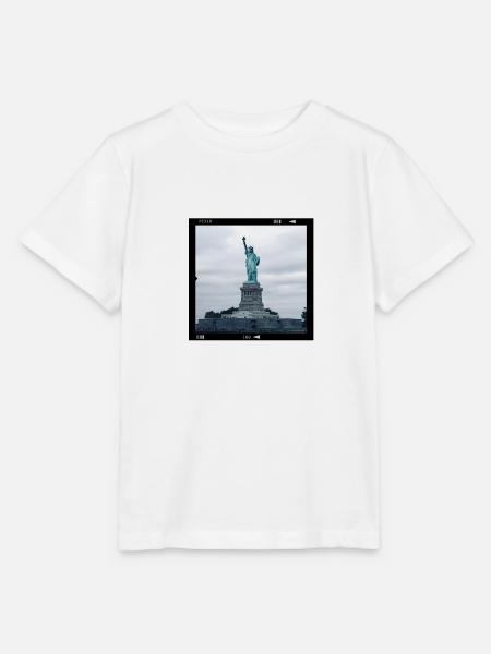 Freiheitsstatue - Stanley/Stella Kinder T-Shirt MINI CREATOR - Weiß