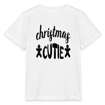 Christmas Cutie - Stanley/Stella Kinder T-Shirt MINI CREATOR  - Weiß - Vorne - Maike (125cm)