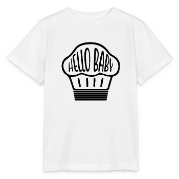 Bonjour chéri - T-shirt bio MINI CREATOR Stanley/Stella Enfant - blanc - Devant - Maike (125cm)
