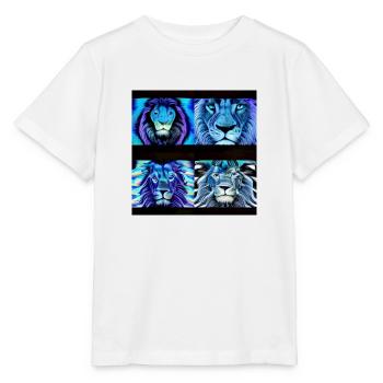 FOUR BLUE LIONS - Stanley/Stella MINI CREATOR Kids’ T-Shirt - white - Front - Maike (125cm)
