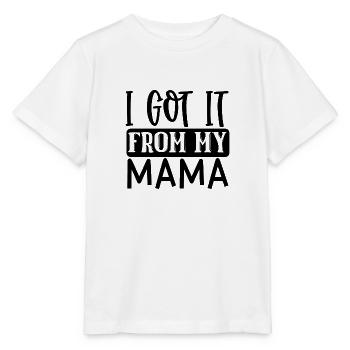 Ich habs drauf, wie Mama Geschenkidee Neugeborenes - Stanley/Stella Kinder T-Shirt MINI CREATOR  - Weiß - Vorne - Maike (125cm)