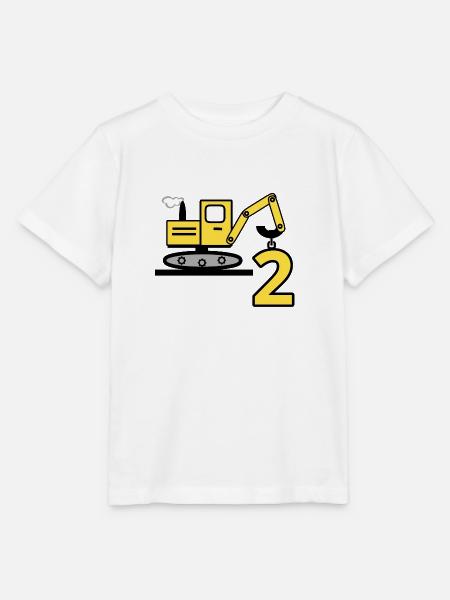 Bagger - Stanley/Stella Kinder T-Shirt MINI CREATOR - Weiß