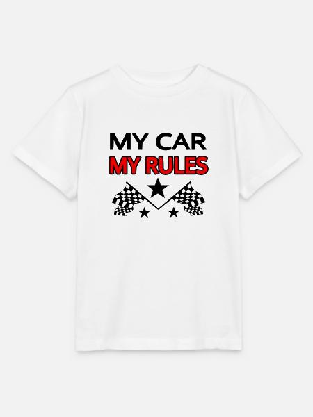 Auto - Stanley/Stella Kinder T-Shirt MINI CREATOR  - Weiß