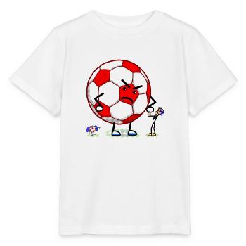 petits hurlements de football - DIGITAL - T-shirt bio MINI CREATOR Stanley/Stella Enfant - blanc - Devant - Maike (125cm)
