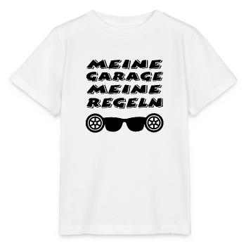 Garage - Stanley/Stella Kinder T-Shirt MINI CREATOR  - Weiß - Vorne - Maike (125cm)