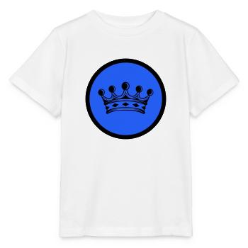 Couronne - T-shirt bio MINI CREATOR Stanley/Stella Enfant - blanc - Devant - Maike (125cm)