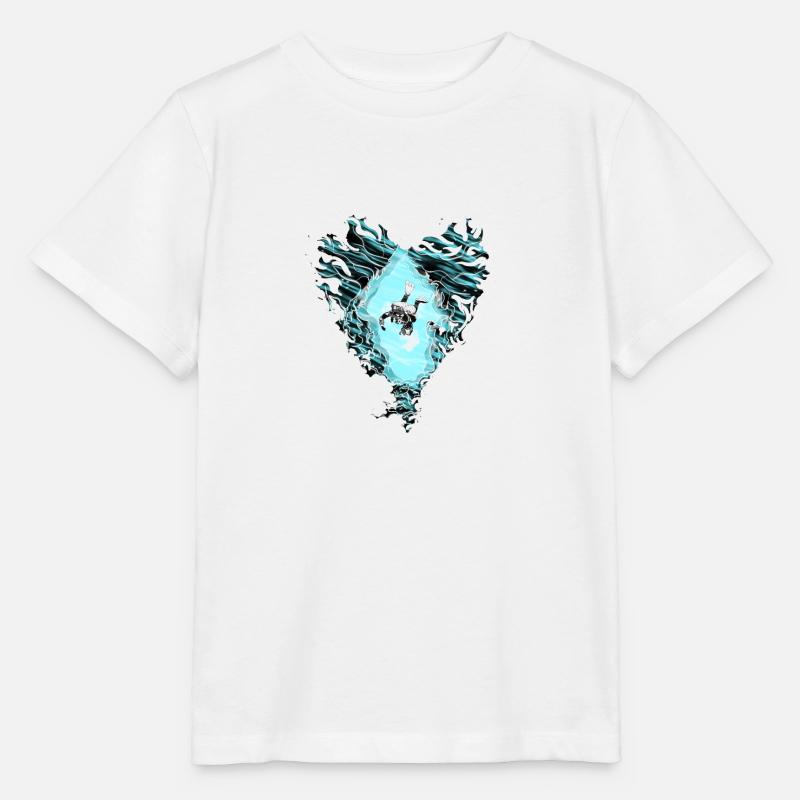 taucher diving dive scuba tauchen - Stanley/Stella Kinder T-Shirt MINI CREATOR - Weiß