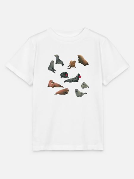 Freunde des Meeres - Stanley/Stella Kinder T-Shirt MINI CREATOR - Weiß