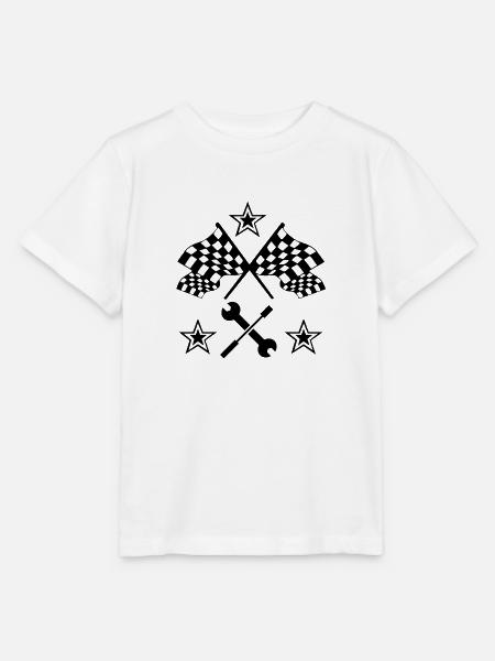 Auto - Stanley/Stella Kinder T-Shirt MINI CREATOR - Weiß