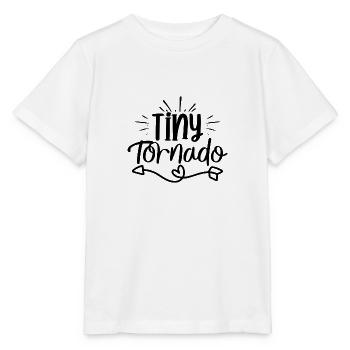 Tiny Tornado - Stanley/Stella MINI CREATOR Kids’ T-Shirt - white - Front - Maike (125cm)