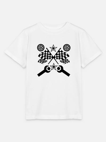Auto - Stanley/Stella Kinder T-Shirt MINI CREATOR - Weiß