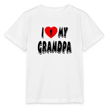 Grandfather - Stanley/Stella MINI CREATOR Kids’ T-Shirt - white - Front - Maike (125cm)