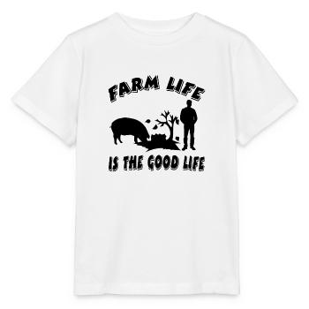 Farm - Stanley/Stella MINI CREATOR Kids’ T-Shirt - white - Front - Maike (125cm)