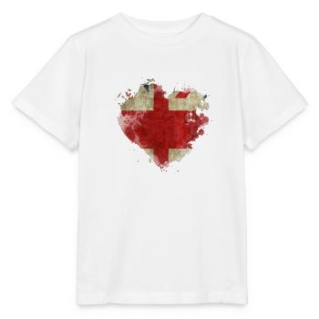England UK London British English United Kingdom - Stanley/Stella MINI CREATOR Kids’ T-Shirt - white - Front - Maike (125cm)