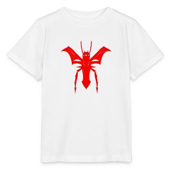 Fliegende Spinne - Stanley/Stella Kinder T-Shirt MINI CREATOR  - Weiß - Vorne - Maike (125cm)
