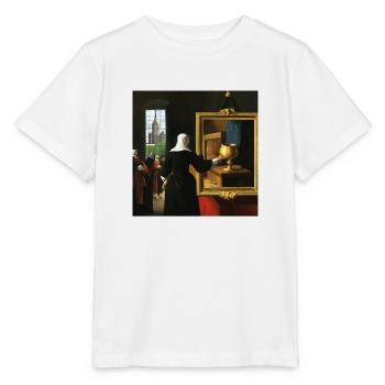 Grail Surrealism - Stanley/Stella MINI CREATOR Kids’ T-Shirt - white - Front - Maike (125cm)