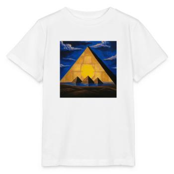Great Pyramid - Stanley/Stella MINI CREATOR Kids’ T-Shirt - white - Front - Maike (125cm)