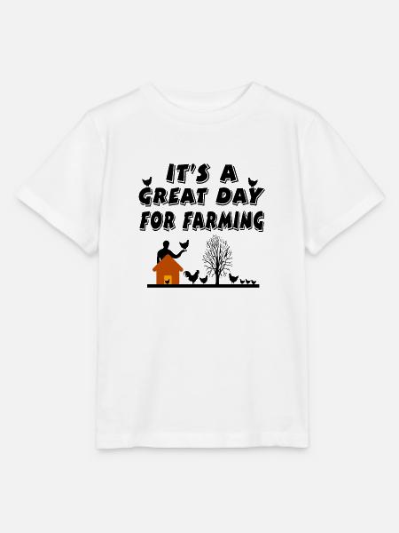 Bauernhof - Stanley/Stella Kinder T-Shirt MINI CREATOR  - Weiß
