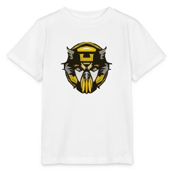 Kriegermaske der Zukunft - Stanley/Stella Kinder T-Shirt MINI CREATOR  - Weiß - Vorne - Maike (125cm)