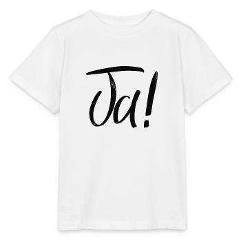 Ja! - Stanley/Stella Kinder T-Shirt MINI CREATOR  - Weiß - Vorne - Maike (125cm)