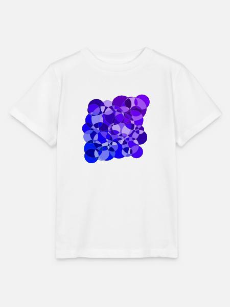 Circles - Stanley/Stella Kinder T-Shirt MINI CREATOR  - Weiß