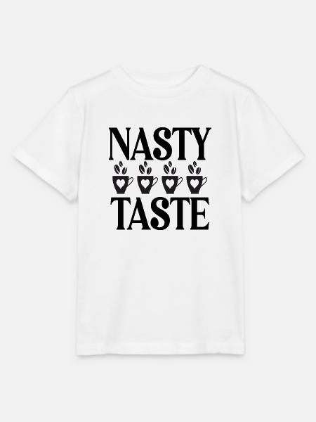 Nasty Taste - Stanley/Stella Kinder T-Shirt MINI CREATOR  - Weiß
