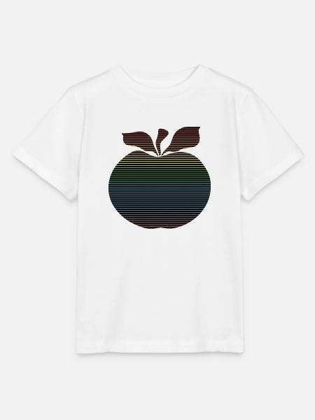 Apfel - Stanley/Stella Kinder T-Shirt MINI CREATOR - Weiß