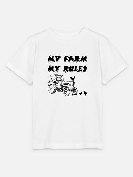 Bauernhof - Stanley/Stella Kinder T-Shirt MINI CREATOR  - Weiß