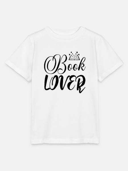 Book Lover - Stanley/Stella Kinder T-Shirt MINI CREATOR - Weiß