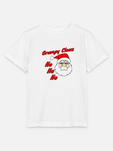Grumpy Claus HoHoHo - Stanley/Stella Kinder T-Shirt MINI CREATOR - Weiß