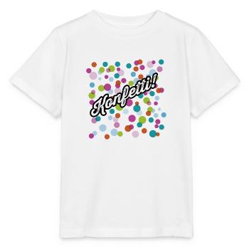 Carnival confetti - Stanley/Stella MINI CREATOR Kids’ T-Shirt - white - Front - Maike (125cm)