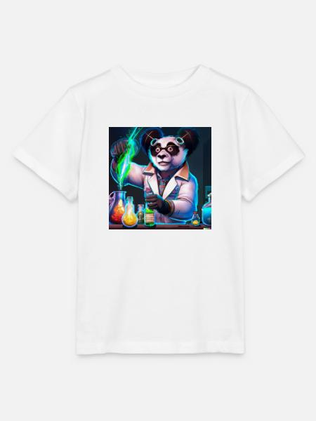 Chemiepanda - Stanley/Stella Kinder T-Shirt MINI CREATOR - Weiß