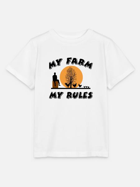 Bauernhof - Stanley/Stella Kinder T-Shirt MINI CREATOR  - Weiß