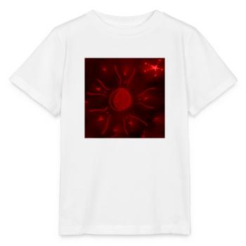 LUNE ÉTOILÉE ROUGE - T-shirt bio MINI CREATOR Stanley/Stella Enfant - blanc - Devant - Maike (125cm)