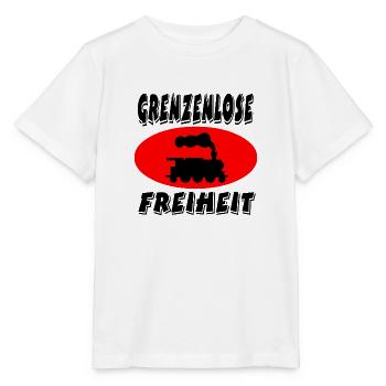 Eisenbahn - Stanley/Stella Kinder T-Shirt MINI CREATOR  - Weiß - Vorne - Maike (125cm)