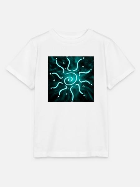 HEISSE BLAUE SONNE - Stanley/Stella Kinder T-Shirt MINI CREATOR - Weiß