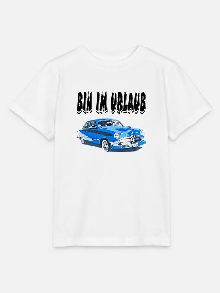 Auto - Stanley/Stella Kinder T-Shirt MINI CREATOR - Weiß