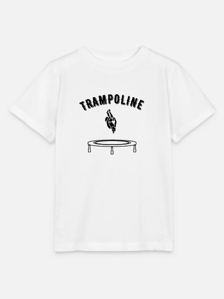 Trampolin - Stanley/Stella Kinder T-Shirt MINI CREATOR - Weiß