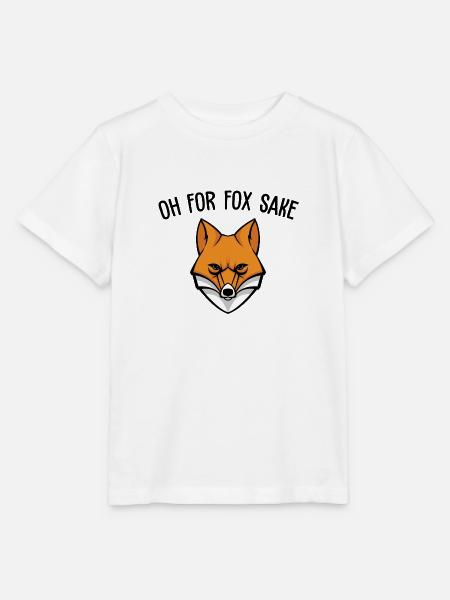 Oh um Fuchs willen - Stanley/Stella Kinder T-Shirt MINI CREATOR  - Weiß