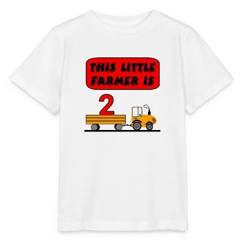 Bauer - Stanley/Stella Kinder T-Shirt MINI CREATOR  - Weiß - Vorne - Maike (125cm)