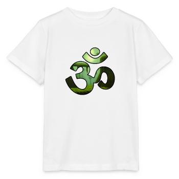 JUNGLE OM - T-shirt bio MINI CREATOR Stanley/Stella Enfant - blanc - Devant - Maike (125cm)