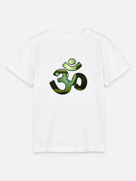 JUNGLE OM - Stanley/Stella Kinder T-Shirt MINI CREATOR - Weiß